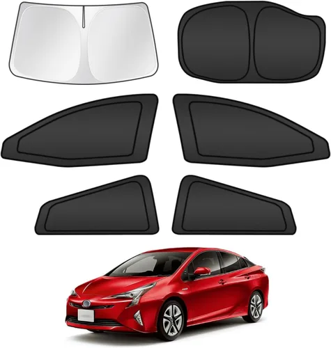 Miniatura 118 de T TGBROS Parasol para parabrisas para Honda Civic 2022-2025 2026, parasol grueso con bloqueo UV y opaca, para privacidad, plegables, 8 accesorios
