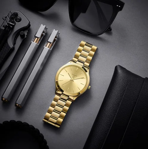 Miniatura 8 de BUREI Men Watches Gifts for Men Fashion Stainless Steel Analog Quartz Waterproof Watches for Mens