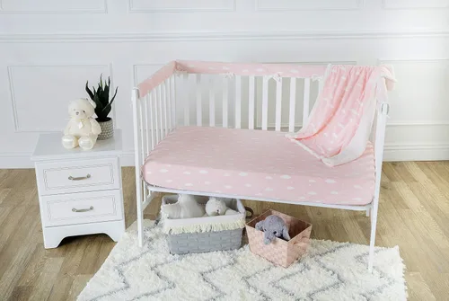Miniatura 5 de TL Care Heavenly Soft - Sábana bajera ajustable de felpilla Chenille para cuna de 28" x 52", cálida y acogedora, sábana de felpilla neutra, nube 3D