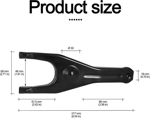 Miniatura 3 de AULINK 30531AA220 Horquilla de embrague compatible con Subaru Impreza 1998-2018, Legacy 1997-2017, Outback 2000-2017, Forester 1998-2018, Baja