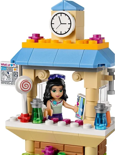 Miniatura 5 de LEGO Friends 41098 Kit de construcción de quiosco turístico de Emma