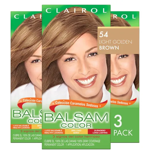 Miniatura 17 de Clairol Balsam - Tinte permanente para el cabello, color negro 618, paquete de 1 unidad 618 negro