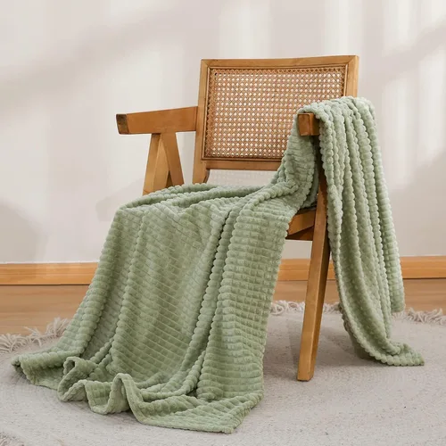 Miniatura 16 de Simple&Opulence Manta naranja quemada para sofá, manta supersuave y esponjosa para mujer, 50 x 60 pulgadas, acogedora y ligera manta de forro polar