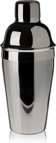Miniatura 10 de True Contorno - Coctelera de acero inoxidable con colador de 8.5 onzas, coctelera con tapa y colador, coctelera de bebidas mixtas, coctelera de licor