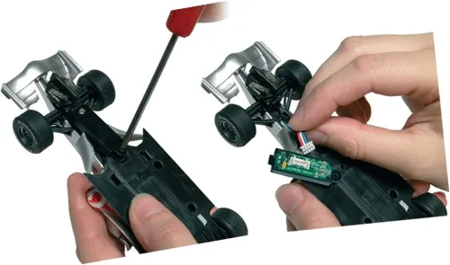 Miniatura 2 de Scalextric Coche de ranura a escala 1:32 (monoplaza) Easyfit Digital Microchip Plug C8516