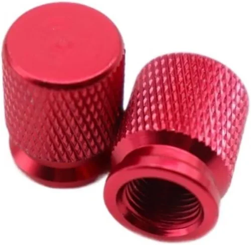 Miniatura 3 de Tapas de vástago de válvula de neumático de rueda de motocicleta Tapa de núcleo CNC Neumáticos de boca aireada Boquilla de gas Nuevo (negro)