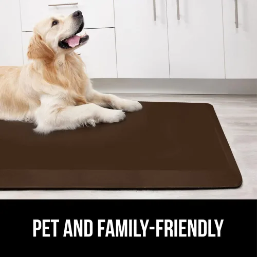 Miniatura 9 de GORILLA GRIP Alfombrillas cómodas y acolchadas para cocina, parte superior suave resistente al agua y a las manchas, tapete ergonómico para estar