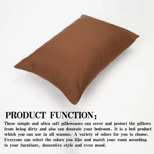 Miniatura 4 de NTBAY Juego de 2 fundas de almohada con cremallera para niños pequeños, 100% microfibra cepillada de 13 x 18 pulgadas, súper suaves y acogedoras