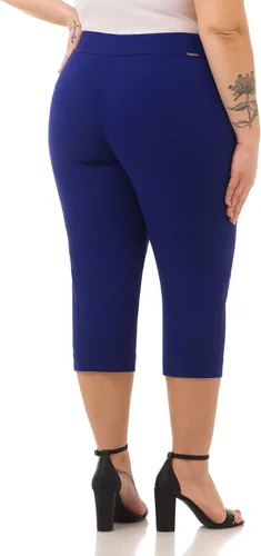 Miniatura 3 de Rekucci Capri clásico de cintura ancha para mujer con curvas de talla grande