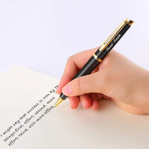 Miniatura 7 de Bolígrafos personalizados grabados, bolígrafo personalizado para hombres y mujeres, regalo personalizado para graduación, aniversario