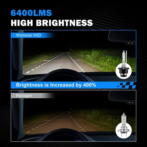 Miniatura 5 de D2S Bombillas de xenón Hid para faros delanteros, 6000 K blanco puro, 35 W, faros delanteros ocultos de calidad OEM, repuesto 66240/85122UB/66040
