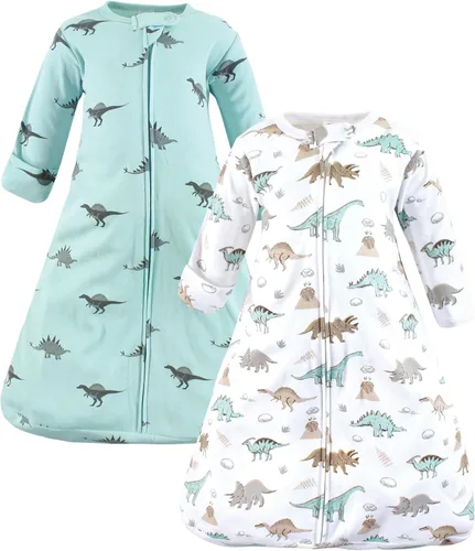 Miniatura 13 de Hudson Baby Saco de dormir unisex de algodón con manga larga para bebé, saco, manta Toile