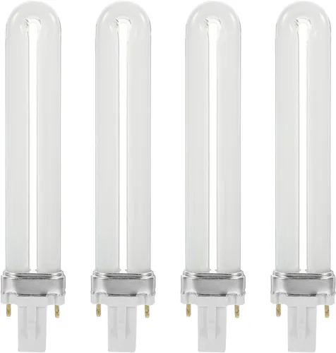 Lurrose 4 unids Secador de Uñas Bombillas de Reemplazo 9W UV 365nm Tubo para Nail Art Secador UV Lámpara Luz