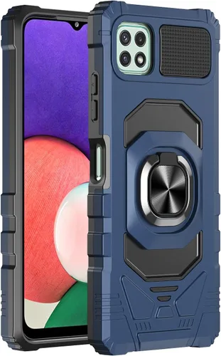Miniatura 9 de Funda compatible con Boost Mobile Celero 5G Plus 2023 con protector de pantalla de vidrio [grado militar] anillo de montaje en automóvil con soporte