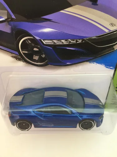 Miniatura 3 de Hot Wheels 2015 HW Workshop '12 Acura NSX Concept 191/250, azul metálico