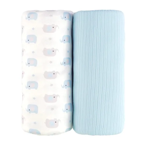 Miniatura 12 de Viviland Mantas de Muselina para Envolver, Envolturas para Niños y Niñas, Mantas de Recepción para Bebés Transpirables y Suaves con la Piel