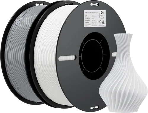 Miniatura 12 de Creality Filamento de impresora 3D, filamento de impresión 3D más resistente y fuerte, precisión +/- 0.001 in, 26.5 lbs, 4.4 lbs, 2 negros, 2