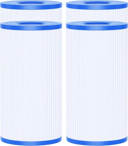 AQUALTRA Filtros de piscina tipo A o C compatibles con 29000E/59900E, filtros de piscina fáciles de instalar, filtros de piscina sobre el suelo de 8