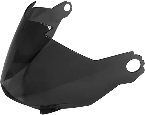 ILM 606V - Cascos de motocicleta para todoterreno, motocross, ATV, Dirtbike, con visor solar, doble deporte, negro con pantalla tintada