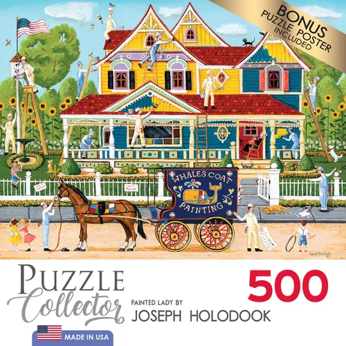 Miniatura 4 de RoseArt - Puzzle Collector - Painted Lady - Rompecabezas de 500 piezas para adultos