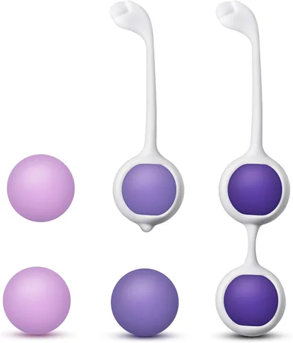 Miniatura 8 de Blush Wellness - Kit de entrenamiento progresivo de Kegel de 6.25 pulgadas, aprieta el músculo vaginal, 9 combinaciones de peso, bolas de huevo