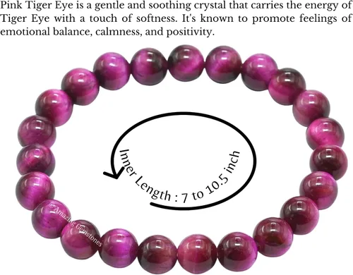 Miniatura 293 de Amazing Gemstone Crystal Bracelet for Women Men's Gifts - Protection Healing Crystal Bracelet - 8mm Gemstone Beaded Stretchable Bracelet Pulseras