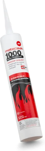 RectorSeal Metacaulk 1000 66303 Firestop Sellador, aplicación segura y fácil, Firestop, cartucho de 30 onzas, un solo componente, altamente