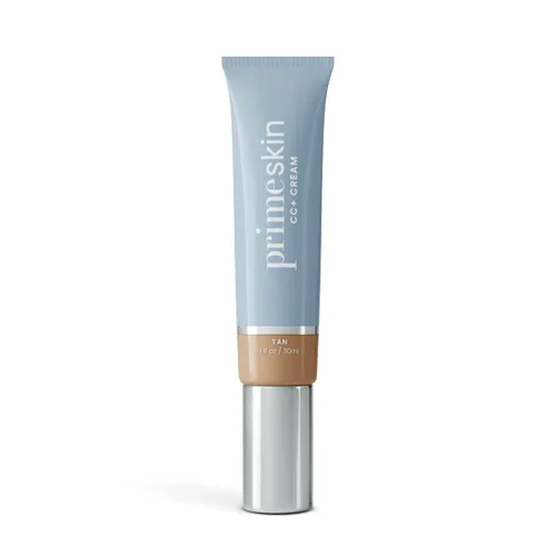 Miniatura 7 de Prime Prometics PrimeSkin CC+ Crema para mujeres maduras, base ligera de líquido a polvo, difumina los poros y cubre las manchas de la edad, sin