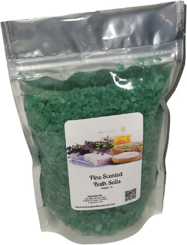 Miniatura 37 de Sales de baño Bolsa de 1 libra (16 oz.) Elige tu aroma Sal de Epsom Sal marina Baño Cuidado del cuerpo Belleza Relajación Spa