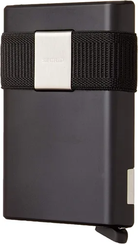 Miniatura 2 de Secrid Cardslide Wallet protector de tarjeta negro con tobogán negro funda RFID multiusos
