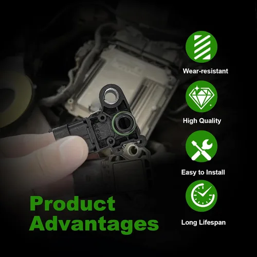 Miniatura 4 de MAP Sensor 55573248 Colector de presión de aire absoluta – Sensor MAP Interruptor de admisión de aire compatible con GMC 07-13 Sierra 1500; Buick