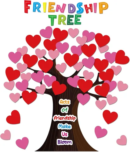 Miniatura 10 de Pajean Decoraciones de Tablero de Anuncios de Aula de Acción de Gracias Tablero de Anuncios Árbol Conjunto de Árbol de Otoño Decoraciones de Aula