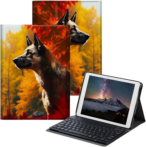 Miniatura 10 de Funda para Samsung Galaxy Tab S6 Lite 2022/2020 con teclado inalámbrico desmontable y soporte ajustable para proteger la tableta para Samsung Galaxy