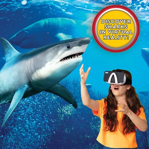 Miniatura 3 de Abacus Brands STEAM Shark Lab VR - Libro VR Interactivo Ilustrado y Conjunto de Actividades de Aprendizaje STEAM - para Edades de 8 Años en Adelante