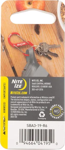 Miniatura 7 de Nite IZE S-Biner Doble Mosquetón Aluminio