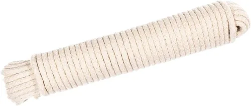 GOLBERG G Tendedero de algodón (7/32 pulgadas, 50 pies) - Cuerda de secadora multiusos para ropa sucia