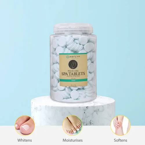 Miniatura 4 de Ginger Lily Farms Botanicals - Tabletas de spa de pedicura, naturales y orgánicas, repone la humedad, suaviza y acondiciona la piel, aroma oceánico