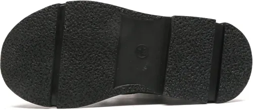 Miniatura 7 de kkdom Botas de combate impermeables con cordones y cremallera lateral a media pantorrilla para niños y niñas (niños pequeñosniños grandes)