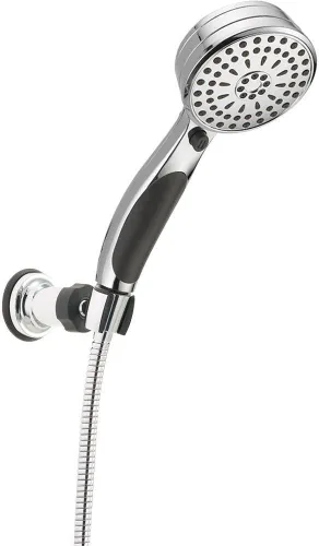 Miniatura 2 de Delta Faucet 9-Spray Touch-Clean - Ducha de mano con manguera, acero inoxidable 55424-SS, 0.5
