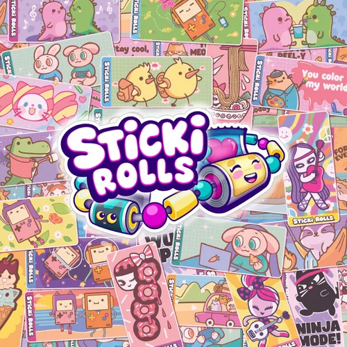 Miniatura 8 de Pulsera de cápsula ciega con rollos de pegatinas Sticki