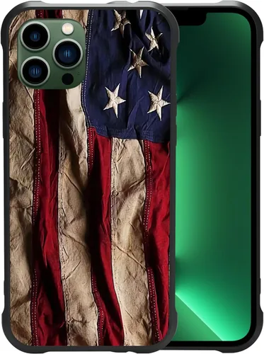 Miniatura 7 de Funda con diseño de ciervo y bandera estadounidense para iPhone 11 Pro Max - Funda protectora de poliuretano termoplástico resistente, antiarañazos