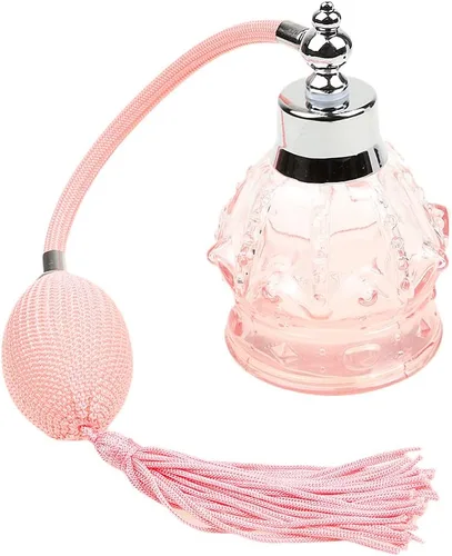 Miniatura 6 de None Branded YangLand - 1 botella de perfume vacía recargable de vidrio de 3.4 fl oz, botella de perfume recargable vintage, botella de vidrio