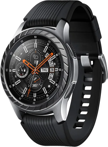 Miniatura 3 de BaiHui - Anillo de bisel compatible con Galaxy Watch de 1.81 pulgadas / Galaxy Gear S3 Frontier y anillo bisel clásico, cubierta de protección