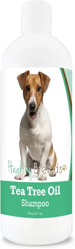 Miniatura 142 de Healthy Breeds Doberman Pinscher Champú de aceite de árbol de té, formulado para piel seca e irritada, reduce la caspa, aroma a gaulteria, 8 onzas