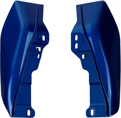 Miniatura 23 de HR3 Deflectores de aire ámbar whisky de marco medio, protector térmico Compatible con Street Glide FLHX 2014 Road Glide FLTRX 2016 Adecuado