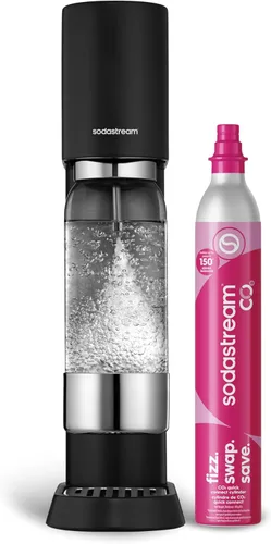 Miniatura 9 de SodaStream Enso - kit para hacer agua con gas, incluye CO2 y botella carbonatadora Acero inoxidable