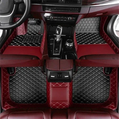Miniatura 50 de FOURESSPA - Tapetes personalizados para automóvil, antideslizantes, impermeables, adecuados para el 99% de automóviles, SUV, camiones; protege
