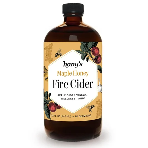 Miniatura 10 de Hany's Harvest Carolina Reaper Fire Cider – Botella de vidrio de 16 fl oz Todo natural, lote pequeño, hecho a mano, sin OMG, sin gluten