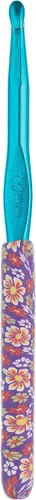 Miniatura 10 de The Quilted Bear Ganchos de ganchillo – Ganchos de ganchillo florales de agarre suave premium con mango ergonómico de arcilla polimérica, gama