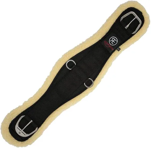 Miniatura 2 de Reinsman Cincha de forro polar Roper con forros extraíbles para caballo, 36 pulgadas